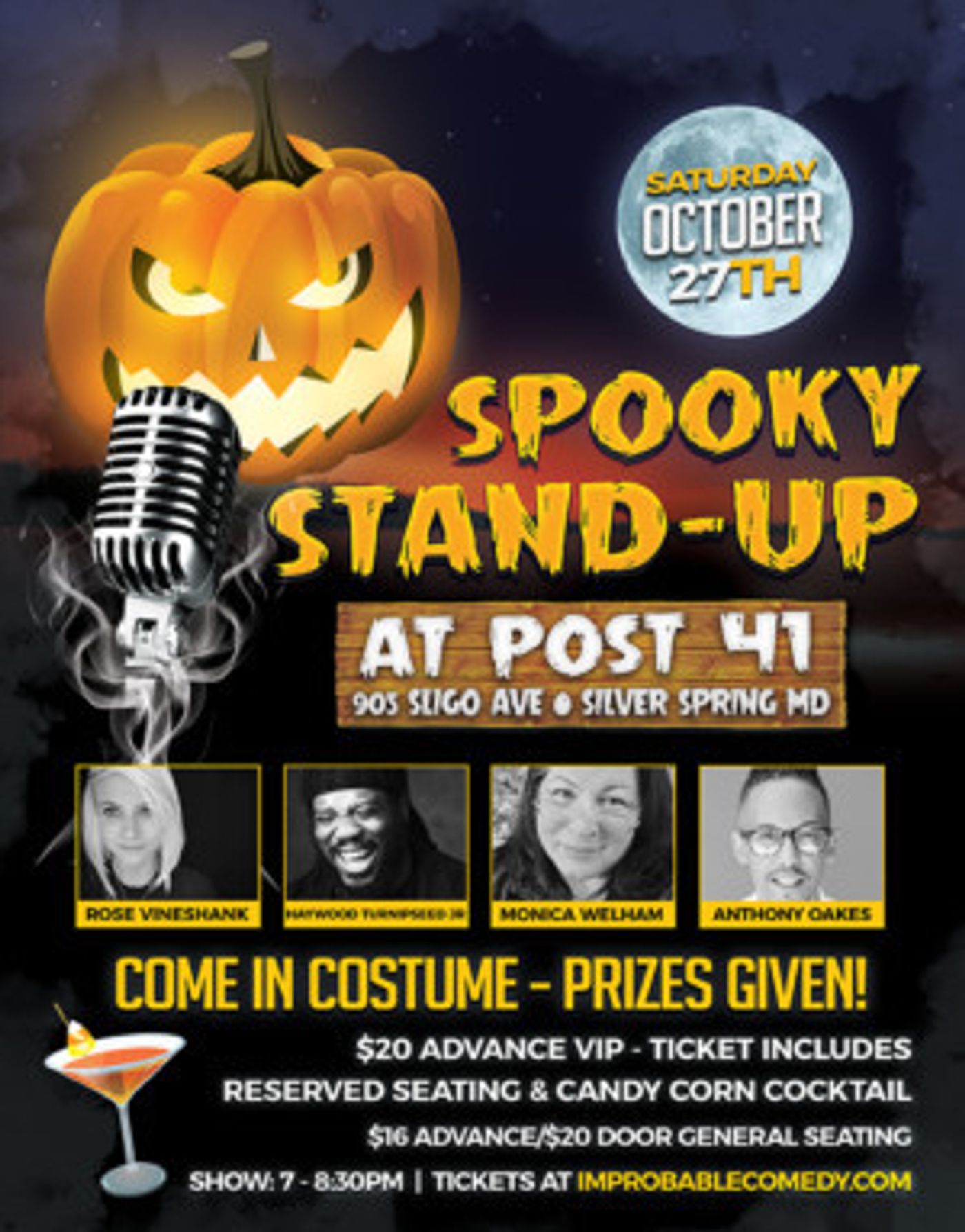 Spooky Stand-Up Comes to Silver Spring  Image
