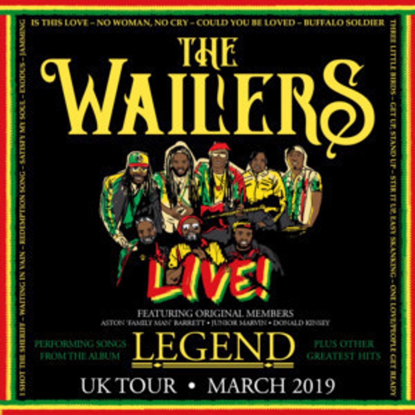 Reggae Legends To Play Parr Hall As Part Of UK Tour  Image