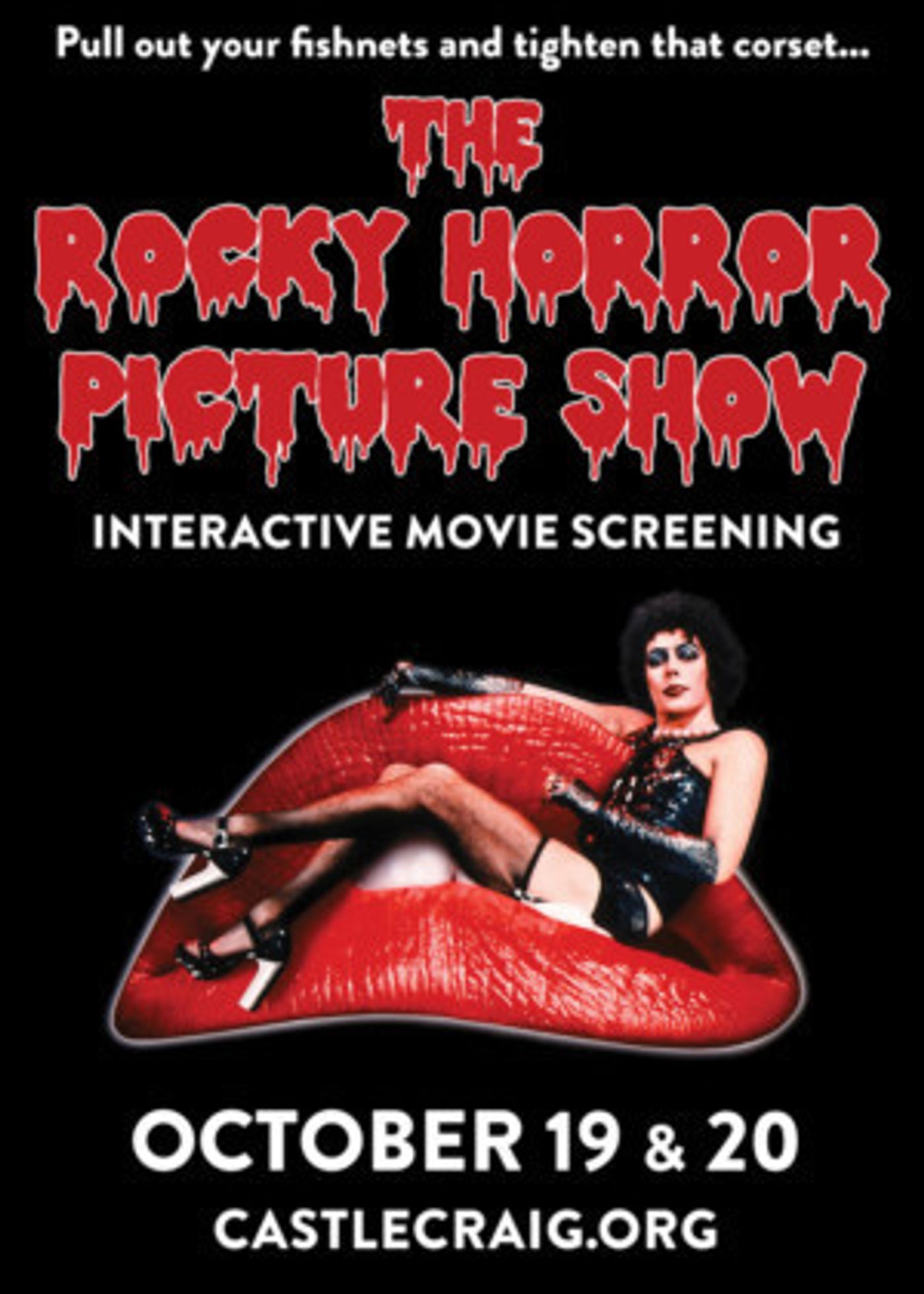 Castle Craig Players Host Interactive Screenings of THE ROCKY HORROR PICTURE SHOW  Image