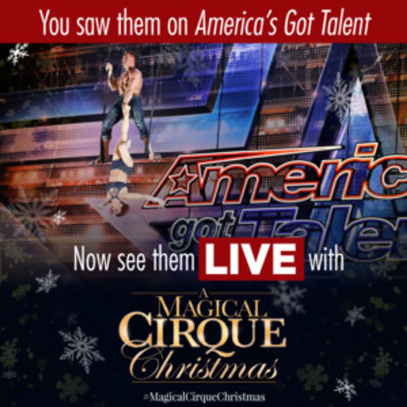 Tickets For The Syracuse Premiere A MAGICAL CIRQUE CHRISTMAS On Sale Now  Image