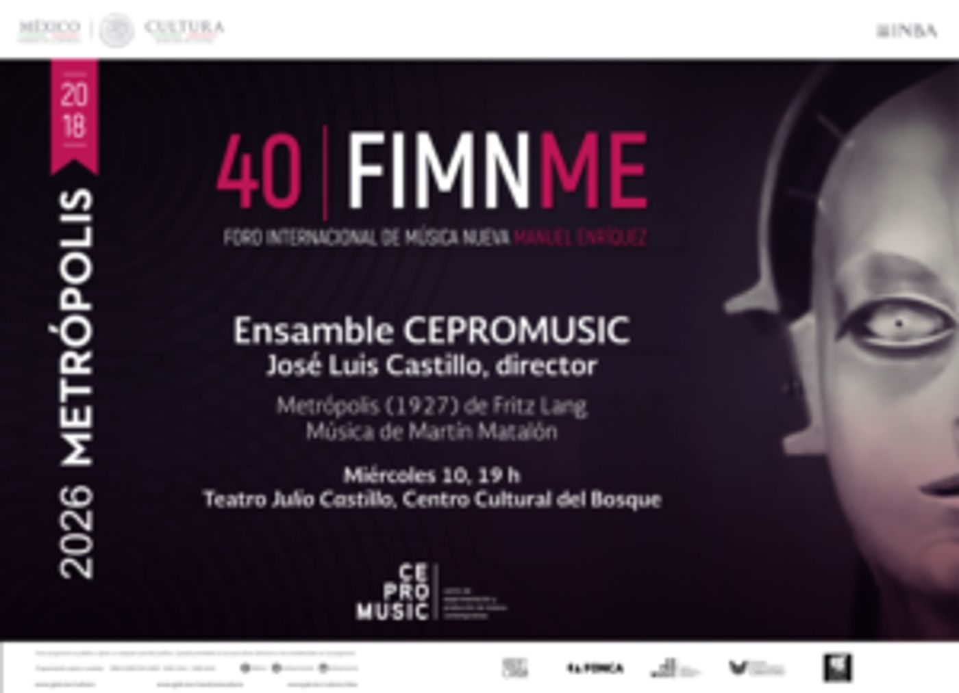 Por Primera Vez En México Se Musicalizará En Vivo Metrópolis De Fritz Lang  Image
