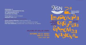 Ofrecerá La OSN Concierto Conmemorativo Por El 50 Aniversario De La Olimpiada Cultural  Image