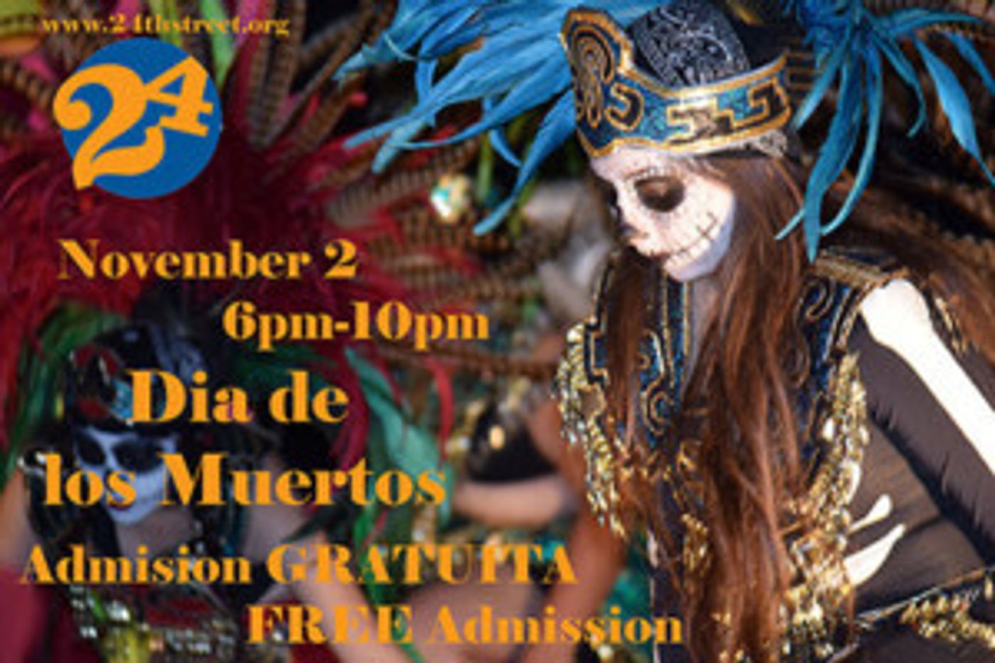 Louie Crúz Beltran, Space Sanchos Headline 24th Street Theatre's Free, Expanded 'Dia De Los Muertos' Celebration  Image