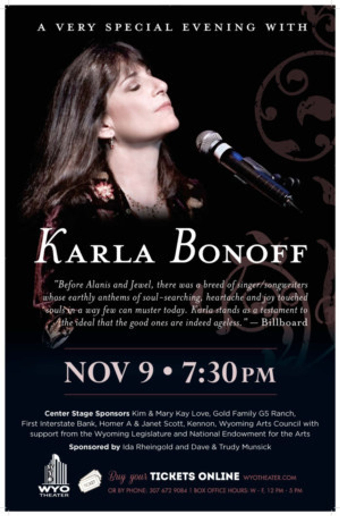 Karla Bonoff to Perform at the WYO November 9  Image