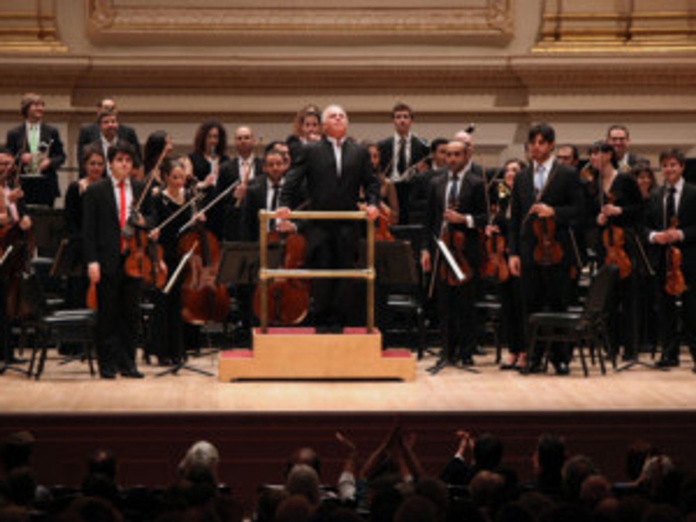 Daniel Barenboim Conducts The West-Eastern Divan Orchestra At Carnegie Hall 11/8  Image