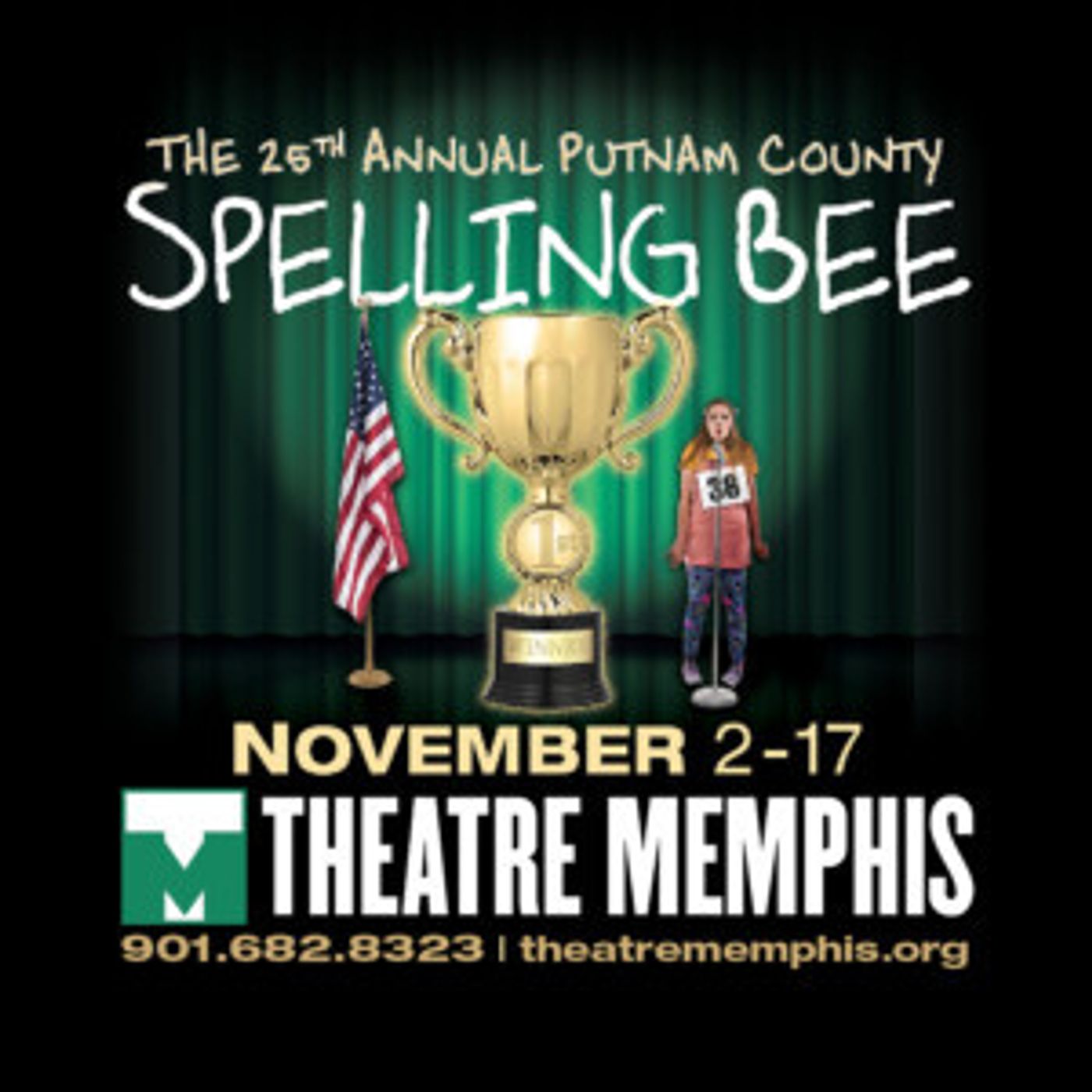 THE 25TH ANNUAL PUTNAM COUNTY SPELLING BEE Comes to Theatre Memphis  Image