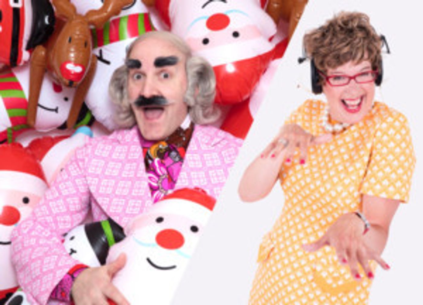 Boogaloo Stu & Lorraine Bowen Announce Christmas Tour Dates of MUCH ADO ABOUT CRIMBO  Image
