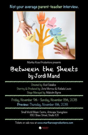 BETWEEN THE SHEETS Opens In 3 Weeks in Toronto  Image