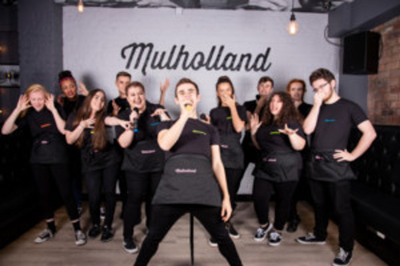 Liverpool Performing Arts Students Hired For UK's First Ever SINGING WAITERS American Diner  Image