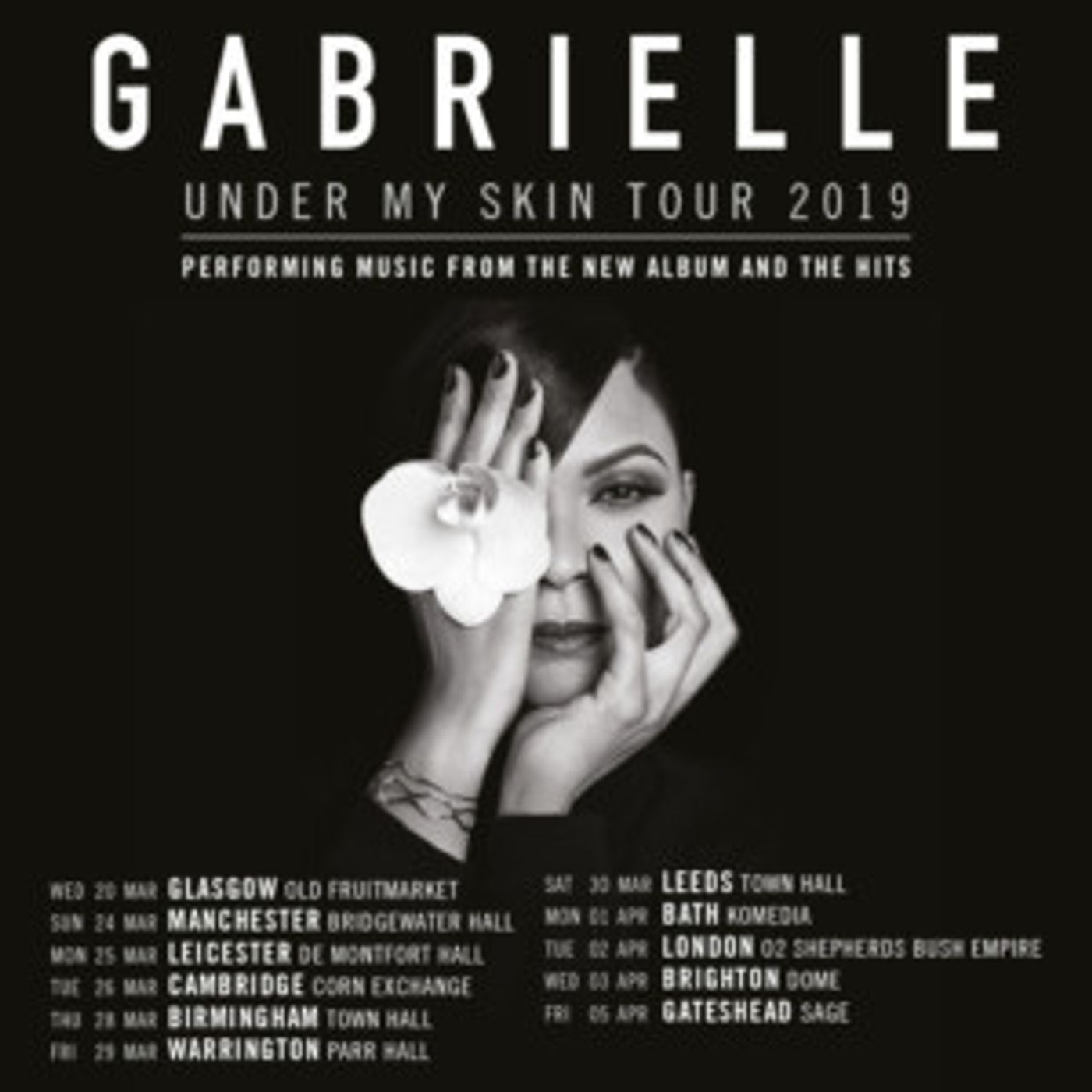 Gabrielle Announces Return To Parr Hall As New Album Is Released  Image
