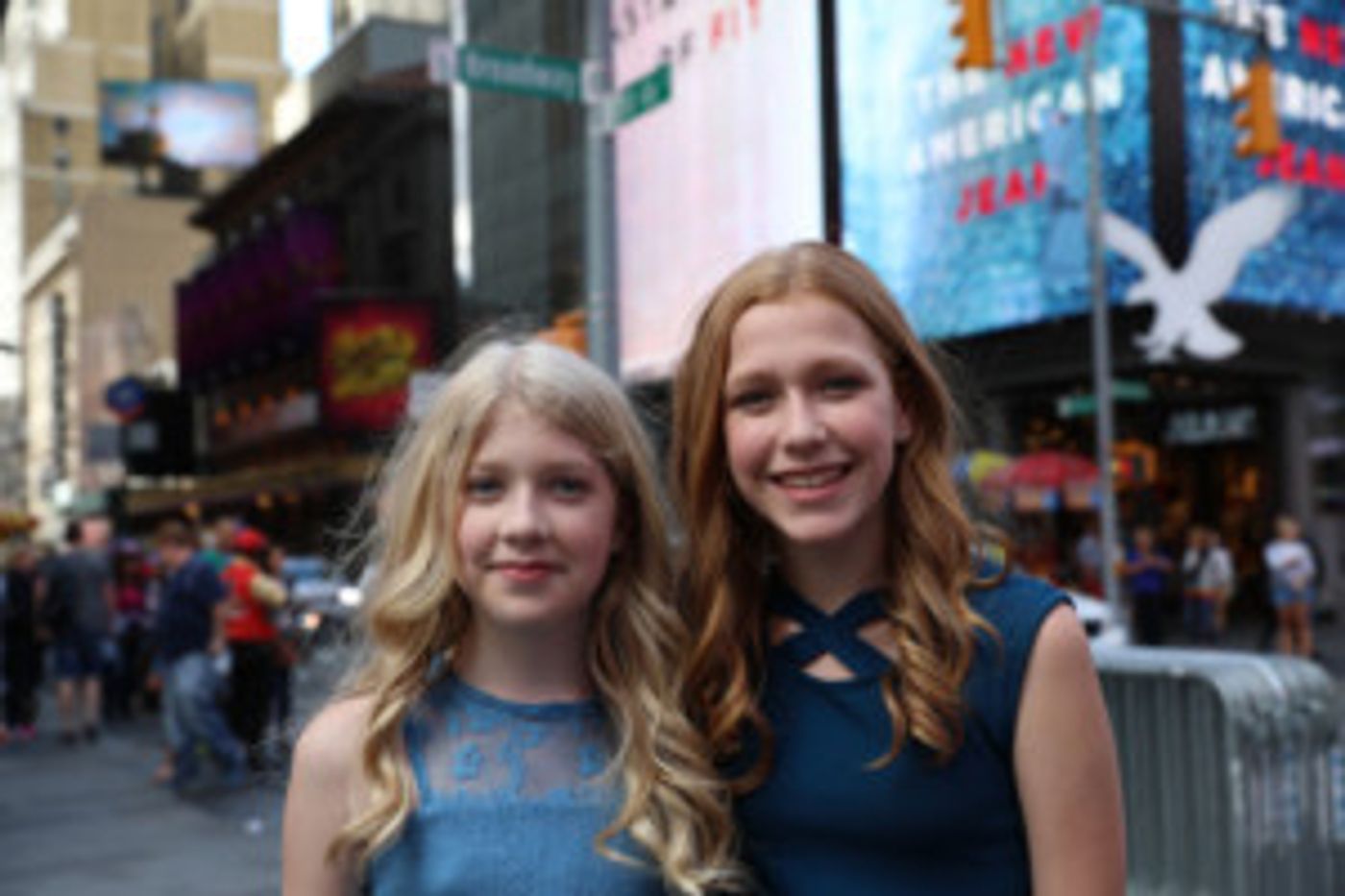 The Young Sisters, Clara and Violet Young Perform An Original Song At Young Voices for a Change Benefit  Image