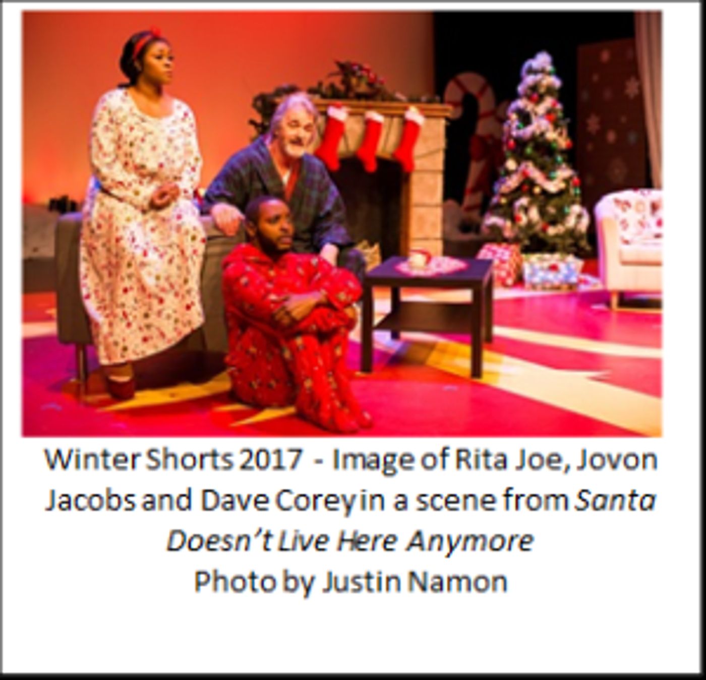 WINTER SHORTS 2018 - A Jolly Program Of New Short Plays That Celebrate The Holidays!  Image