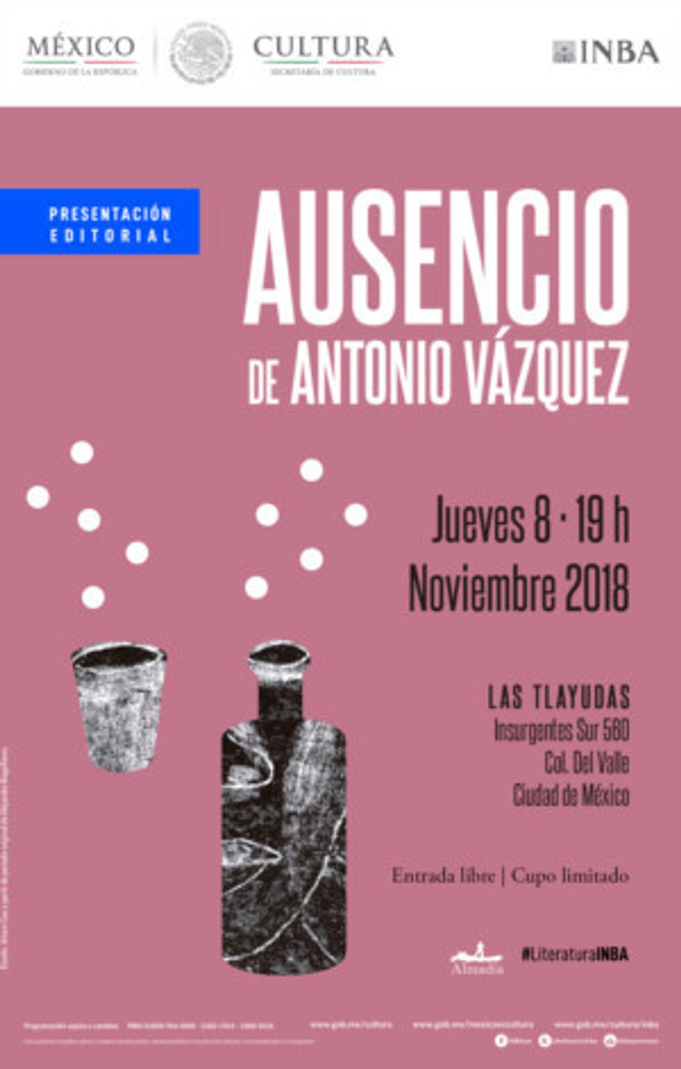 Presentarán Ausencio, Novela De Antonio Vázquez Sobre La Ausencia Paterna  Image