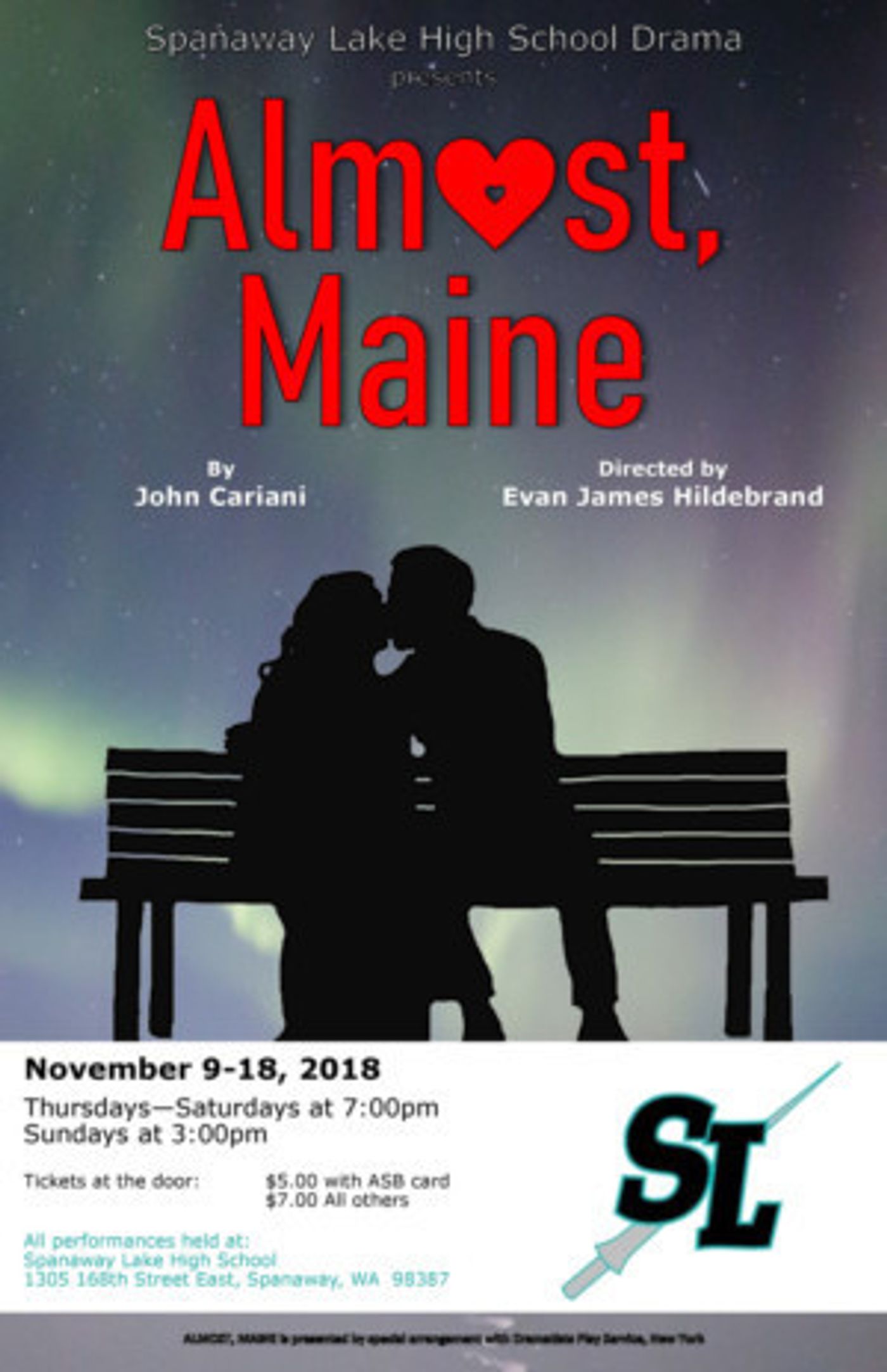 Spanaway Lake High School Presents ALMOST, MAINE  Image