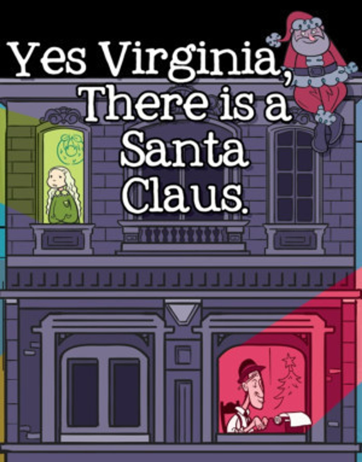 Lakewood Playhouse Presents YES, VIRGINIA, THERE IS A SANTA CLAUS  Image
