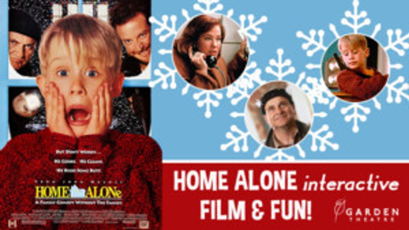 Garden Theatre Presents HOME ALONE: Interactive Film And Fun  Image