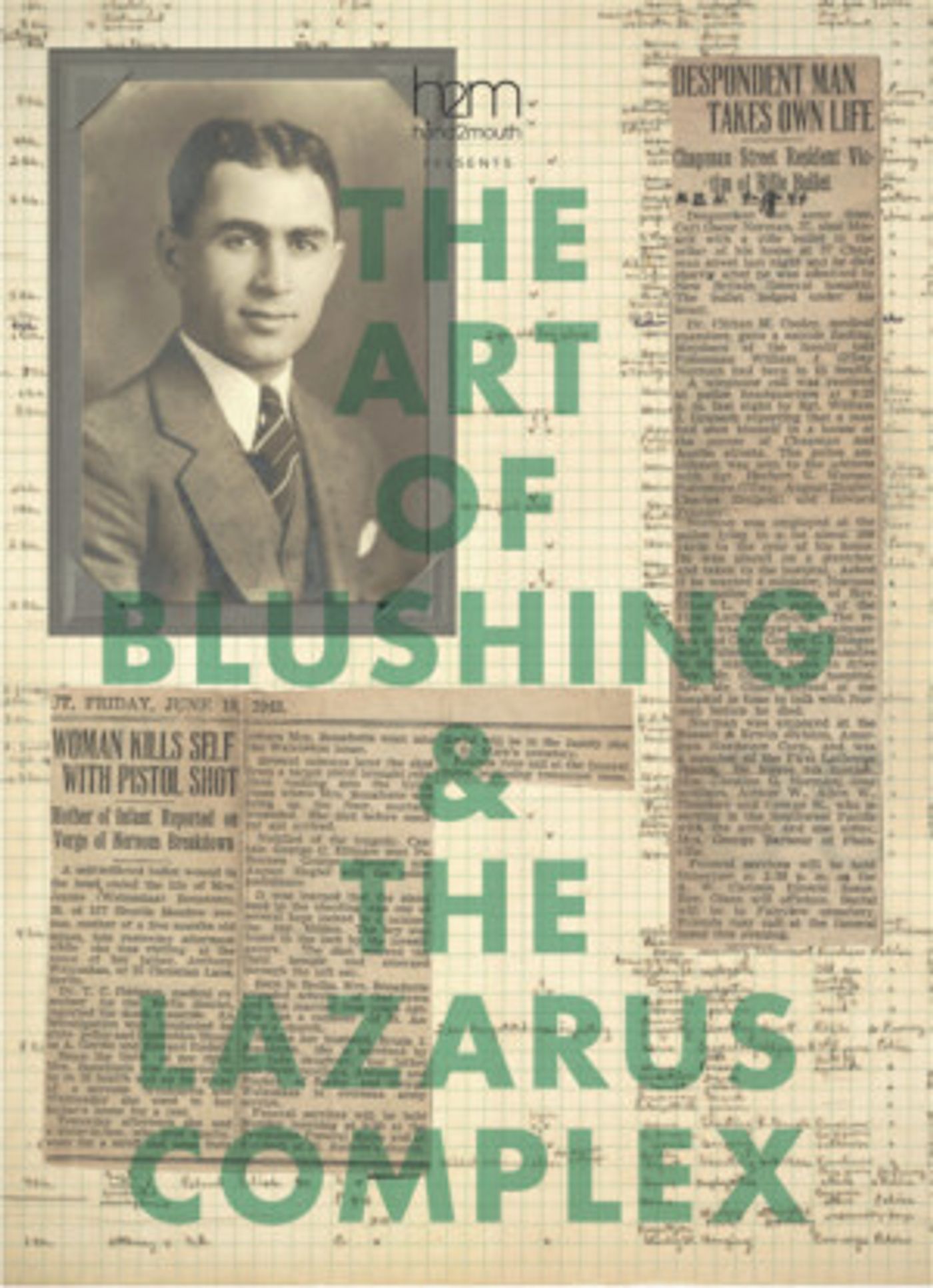 Community Conversations Presents THE ART OF BLUSHING & THE LAZARUS COMPLEX  Image