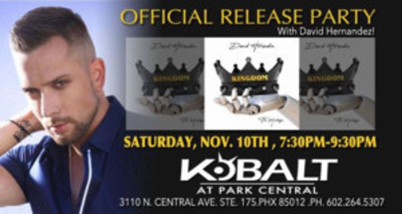 David Hernandez To Celebrate Album Launch Party This Saturday  Image