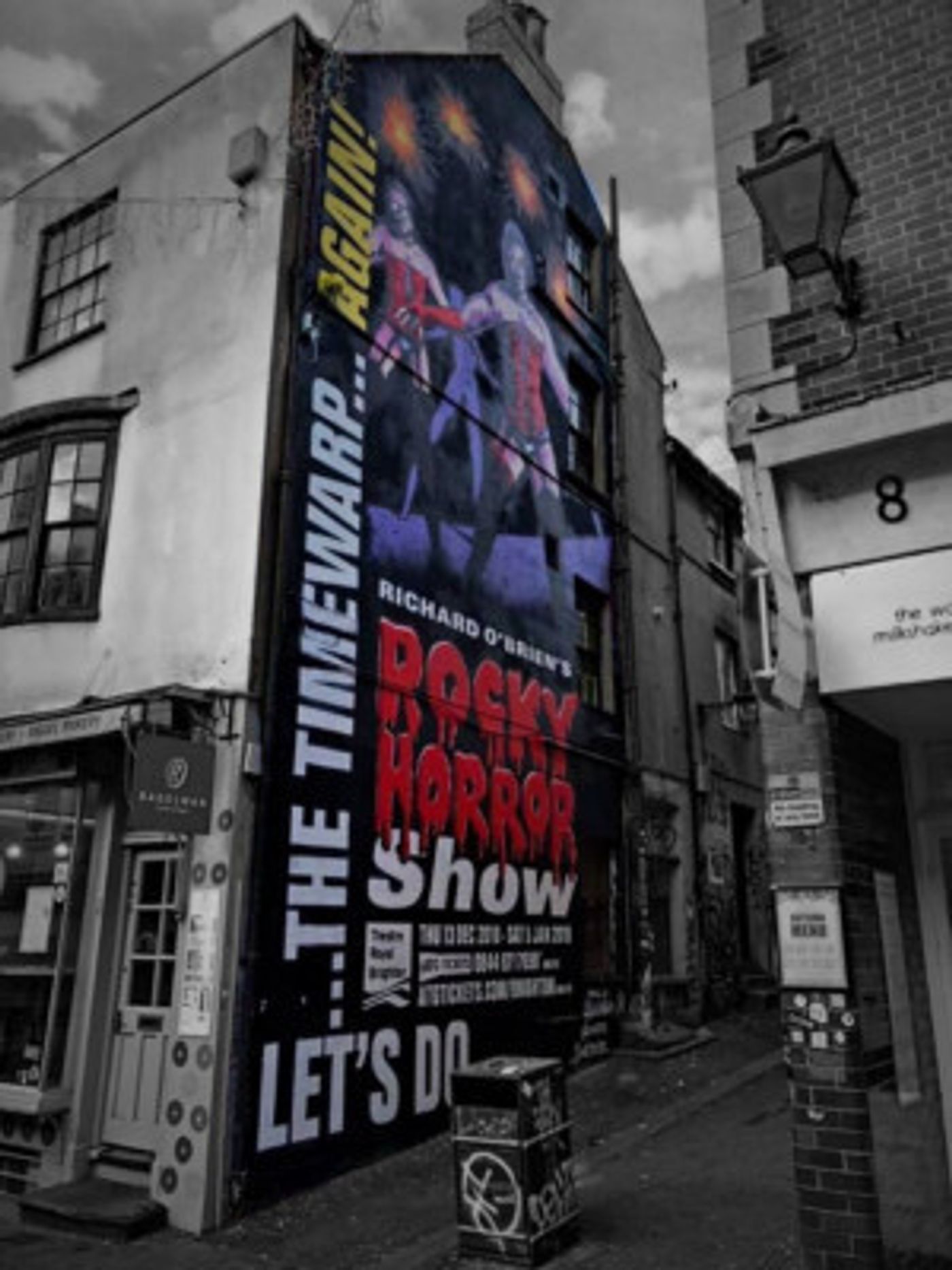 Mural Marks Countdown To ROCKY HORROR SHOW  Image