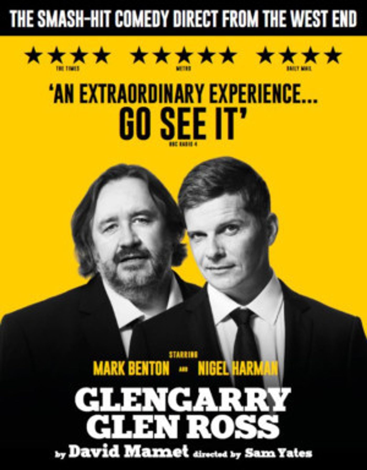 Denis Conway, Wil Johnson, and More Cast in The UK Tour Of GLENGARRY GLEN ROSS  Image