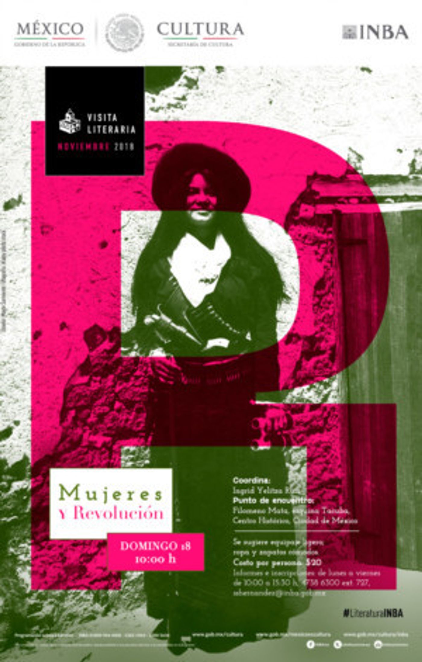 Visitas Literarias Rescatará La Participación Femenina Durante La Revolución Mexicana  Image
