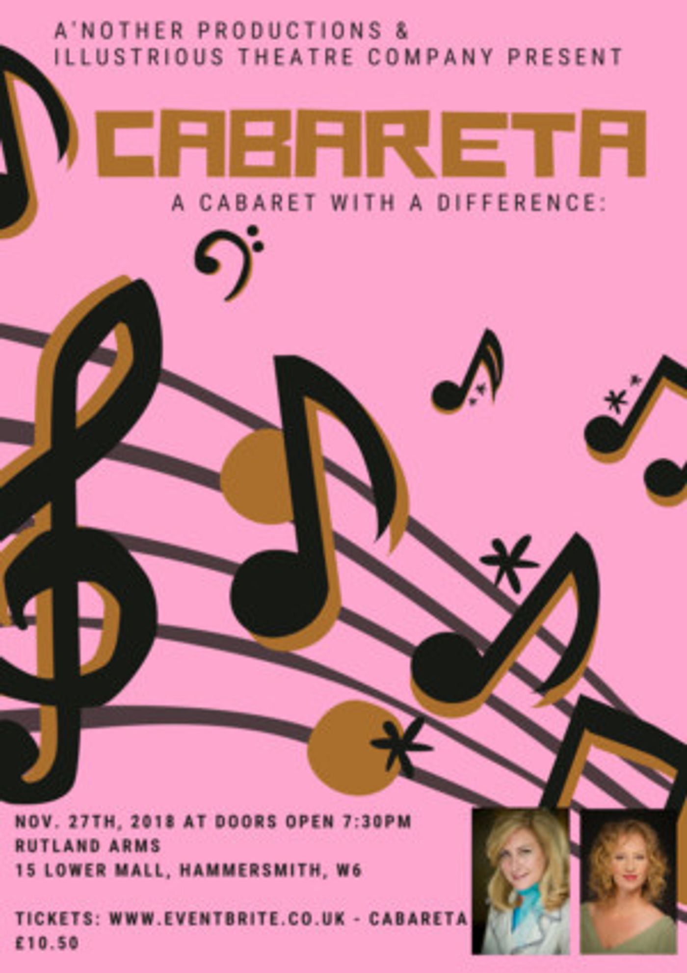 Debbie Bridge and Heide Yates Present Cabareta  Image