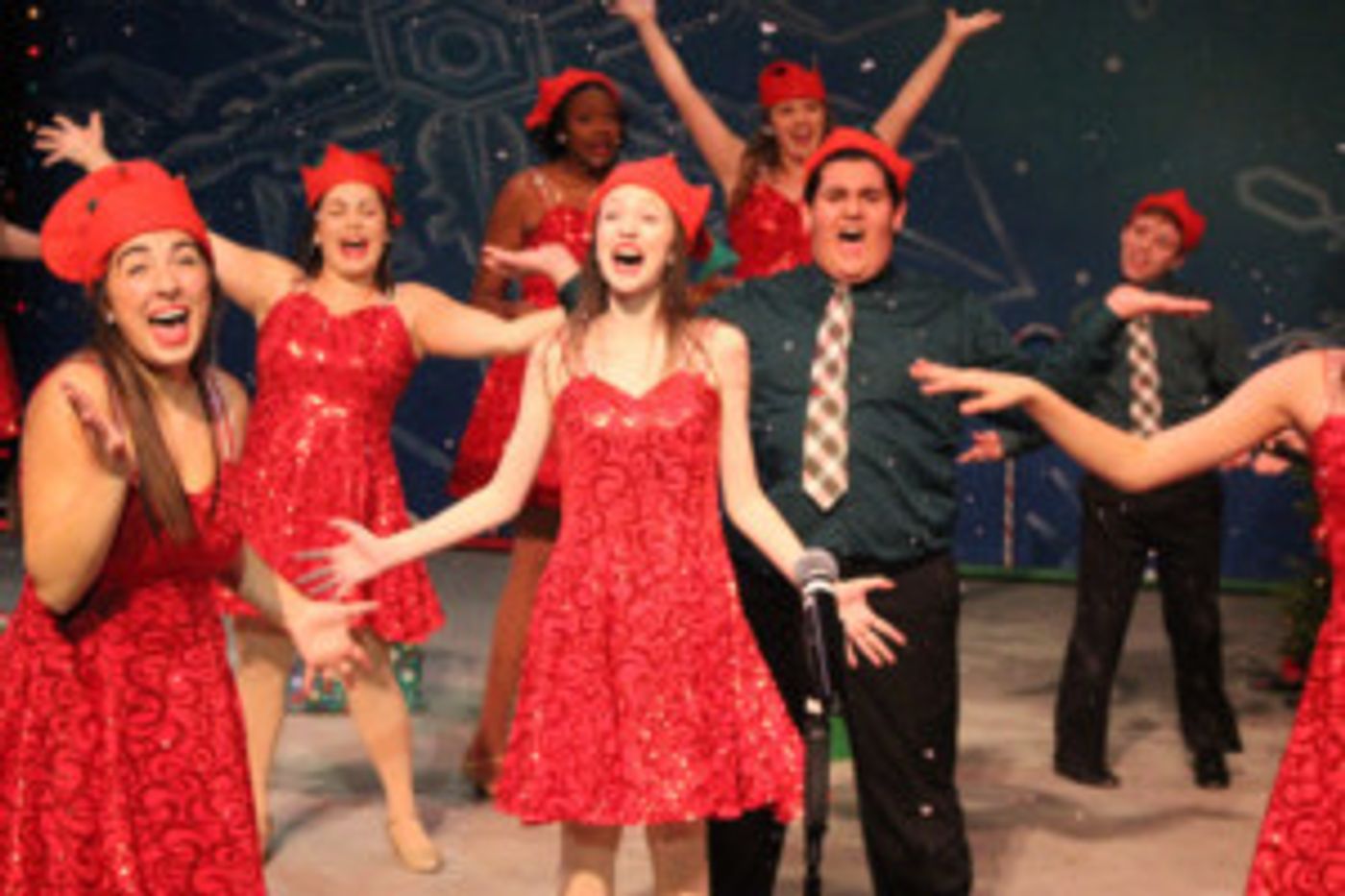 The Upper Darby SS Shooting Stars Present A Holiday Spectacular  Image