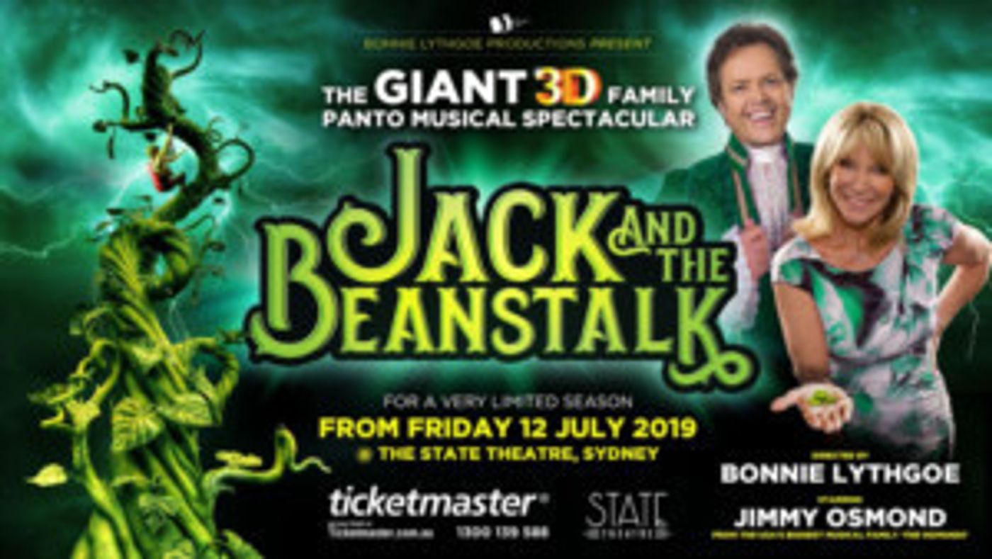 Bonnie Lythgoe's July Panto Will Be JACK AND THE BEANSTALK In 3D  Image