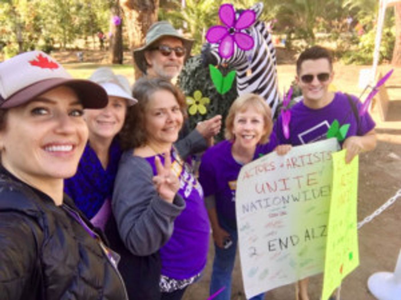 Actors & Artists Unite To End Alzheimer's Hits Historic Goal- Over $265,000 Raised!  Image