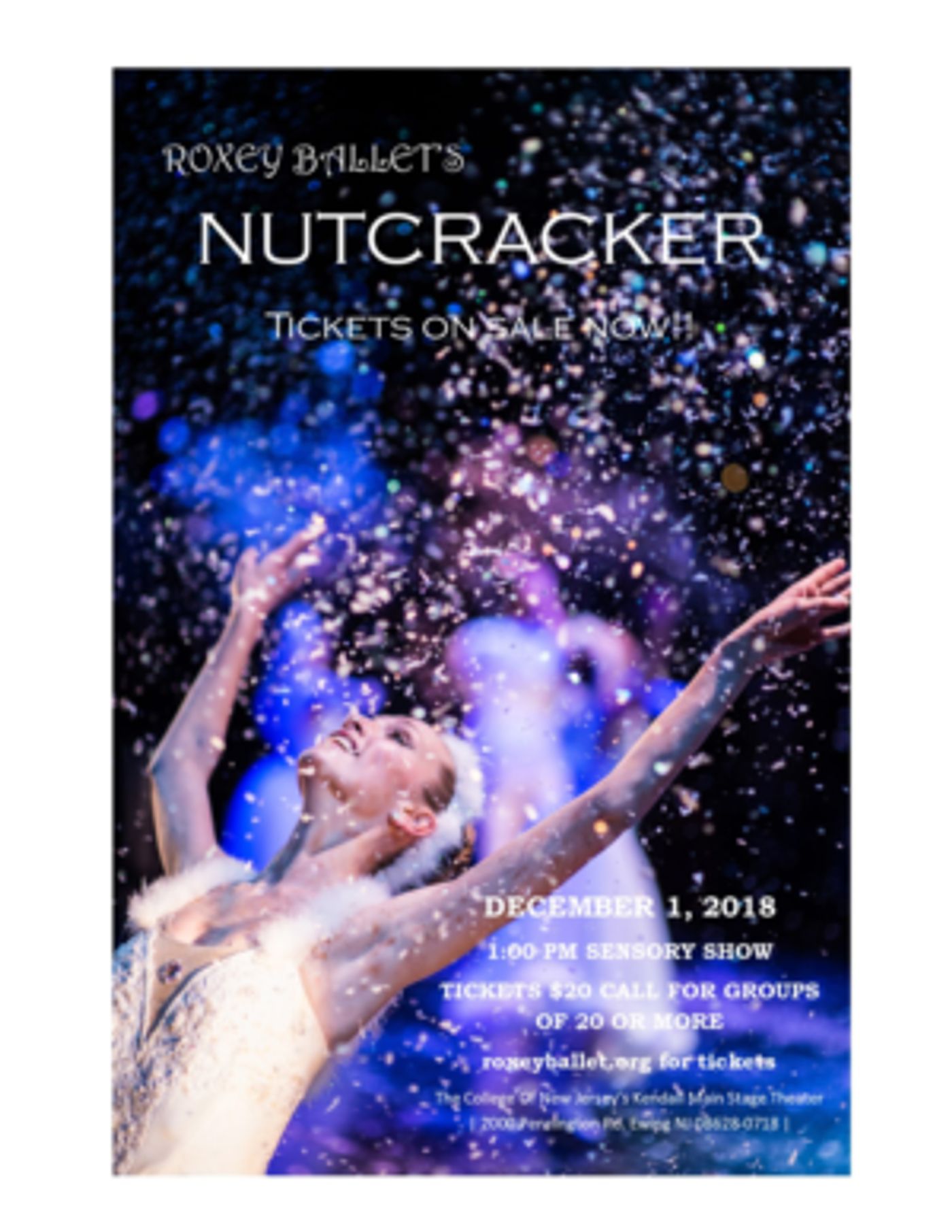 Roxey Ballet Presents Sensory Friendly Performance of THE NUTCRACKER  Image