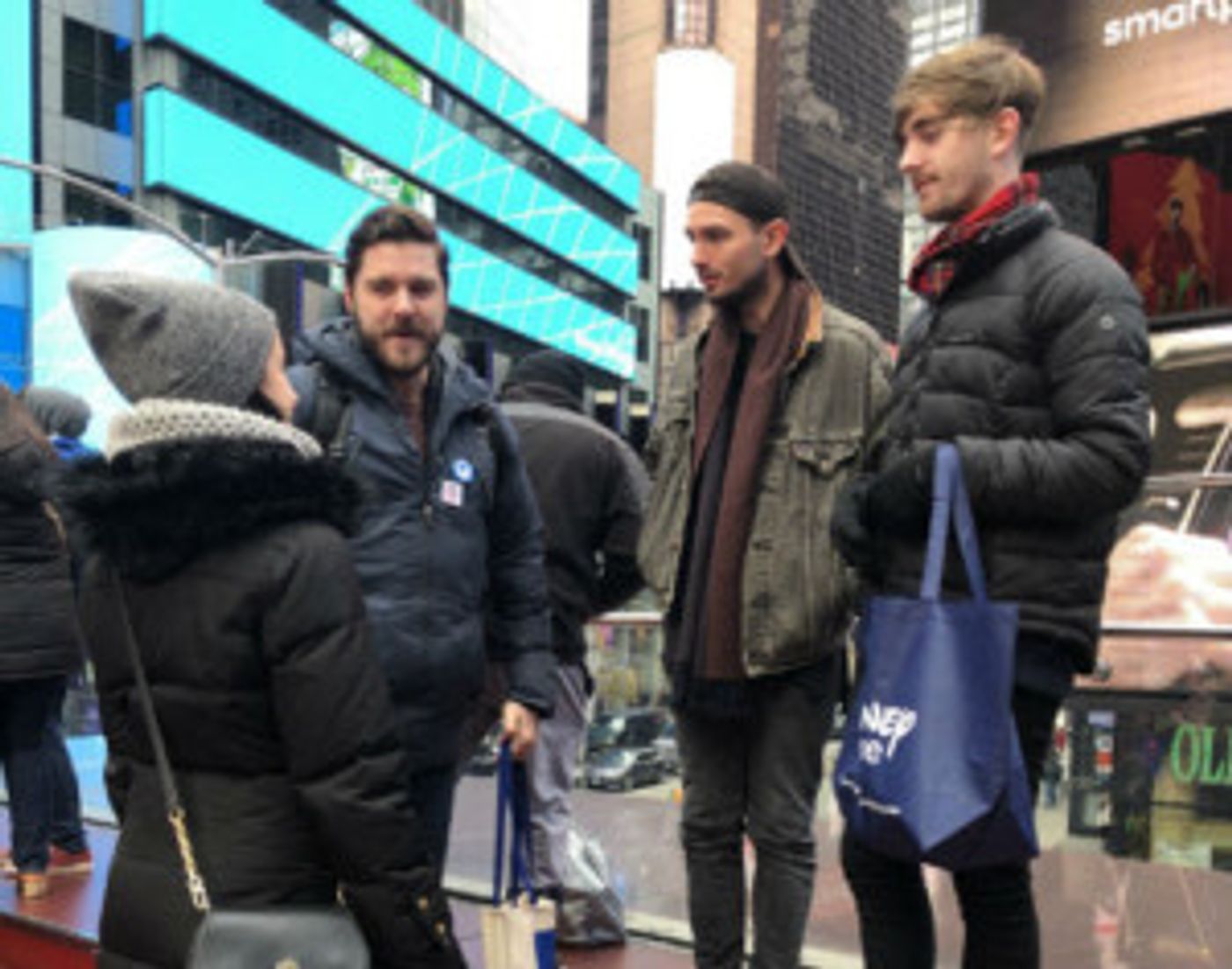 Actors' Equity Members Take #NotALabRat Campaign To Broadway Audiences  Image