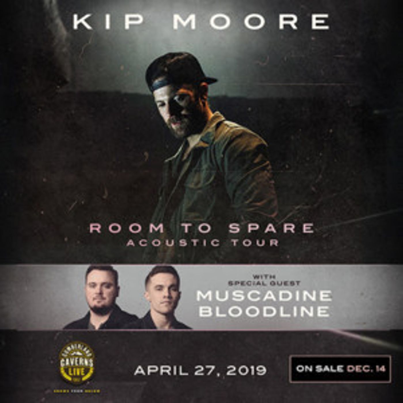 Cumberland Caverns Live Welcomes Kip Moore To The World Famous Volcano Room  Image