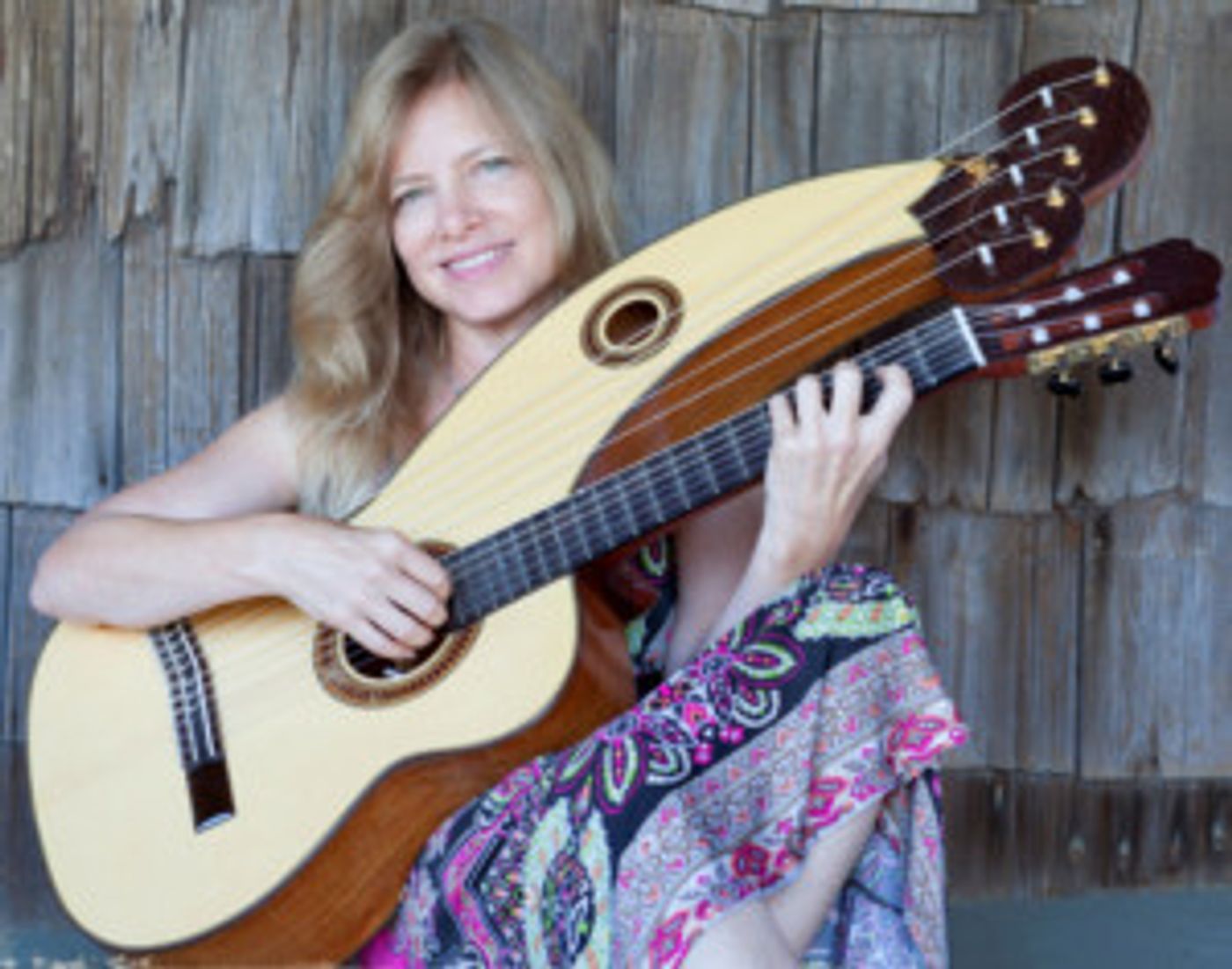Muriel Anderson's All-Star Harp Guitar Night Comes to Soka  Image