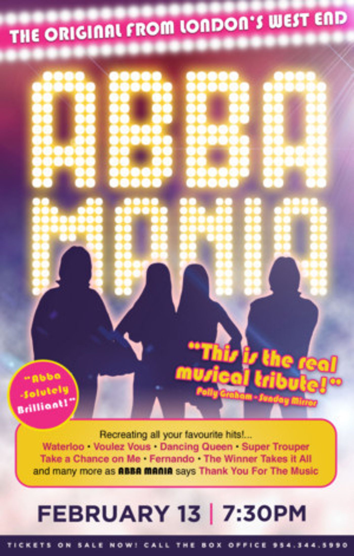 Coral Springs Center For The Arts To Present ABBA MANIA  Image