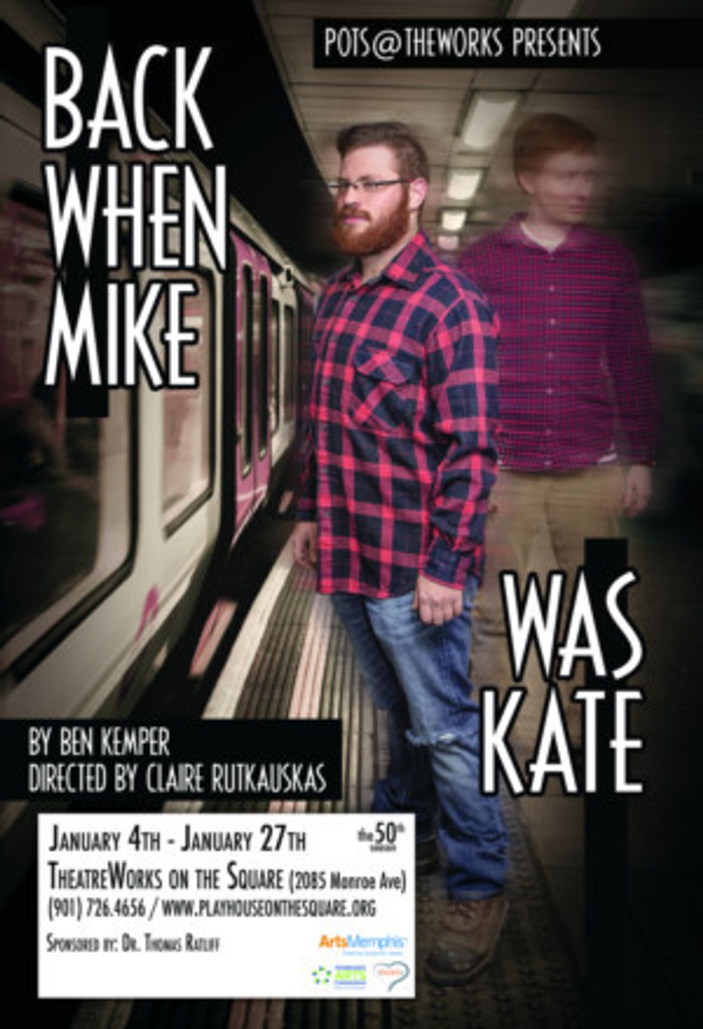 Playhouse On The Square Presents World Premiere Of BACK WHEN MIKE WAS KATE  Image