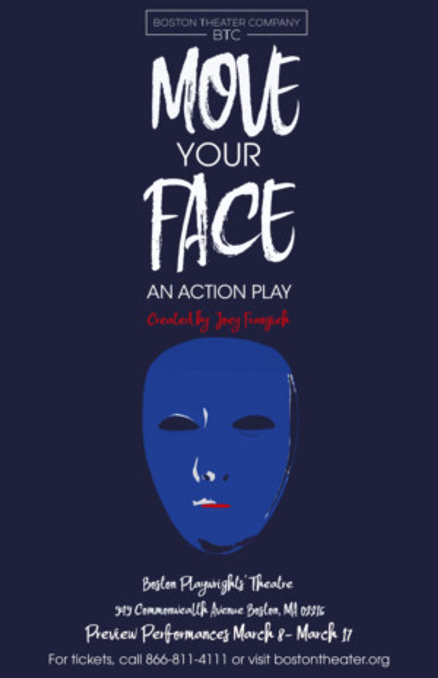 Boston Theater Company Announces MOVE YOUR FACE  Image