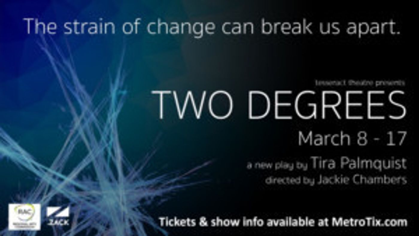 Tesseract Theatre Opens New Play Two Degrees This March!  Image
