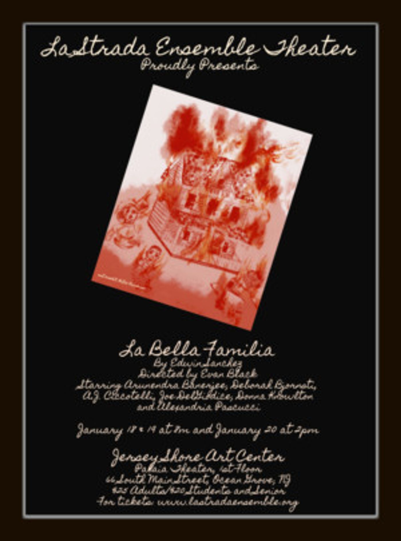 La Strada Theatre Ensemble Presents LA BELLA FAMILIA  Image