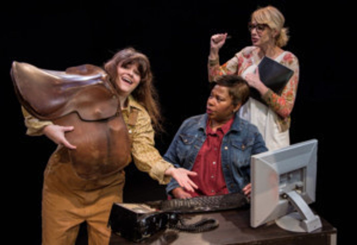 New Offbeat Comedy THE SECRETARY Opens At Main Street Theater  Image