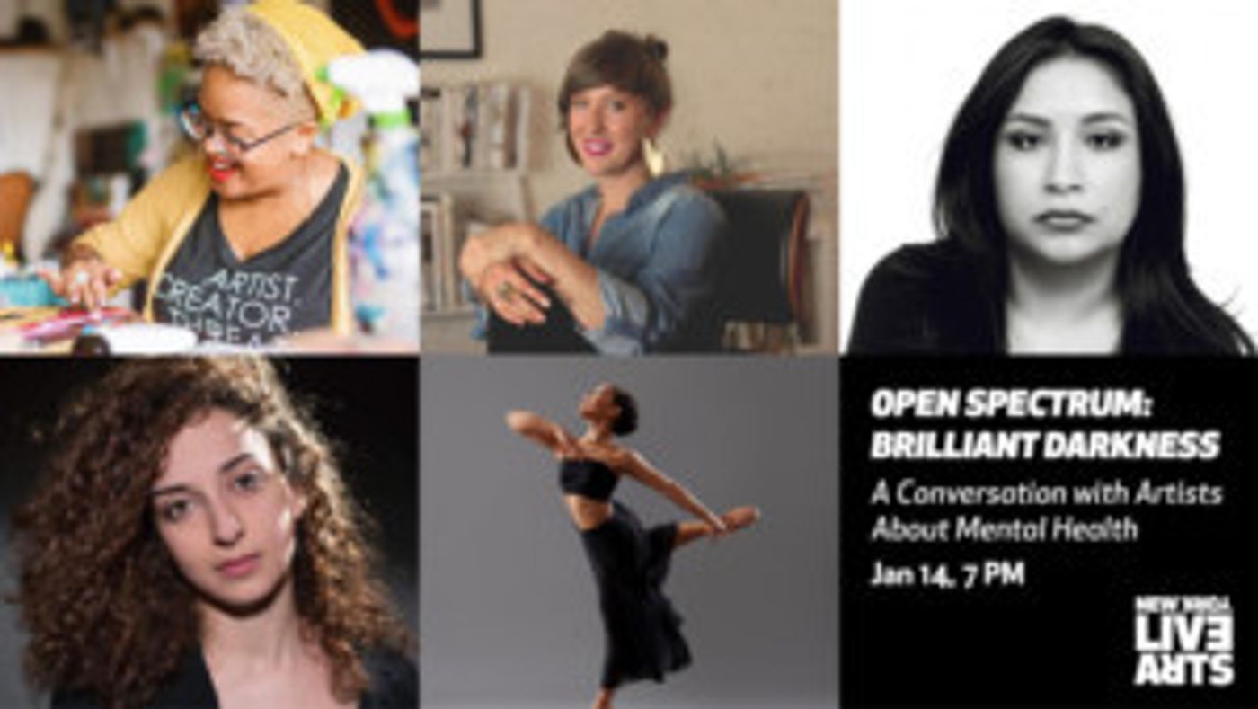 New York Live Arts Presents OPEN SPECTRUM: BRILLIANT DARKNESS  Image