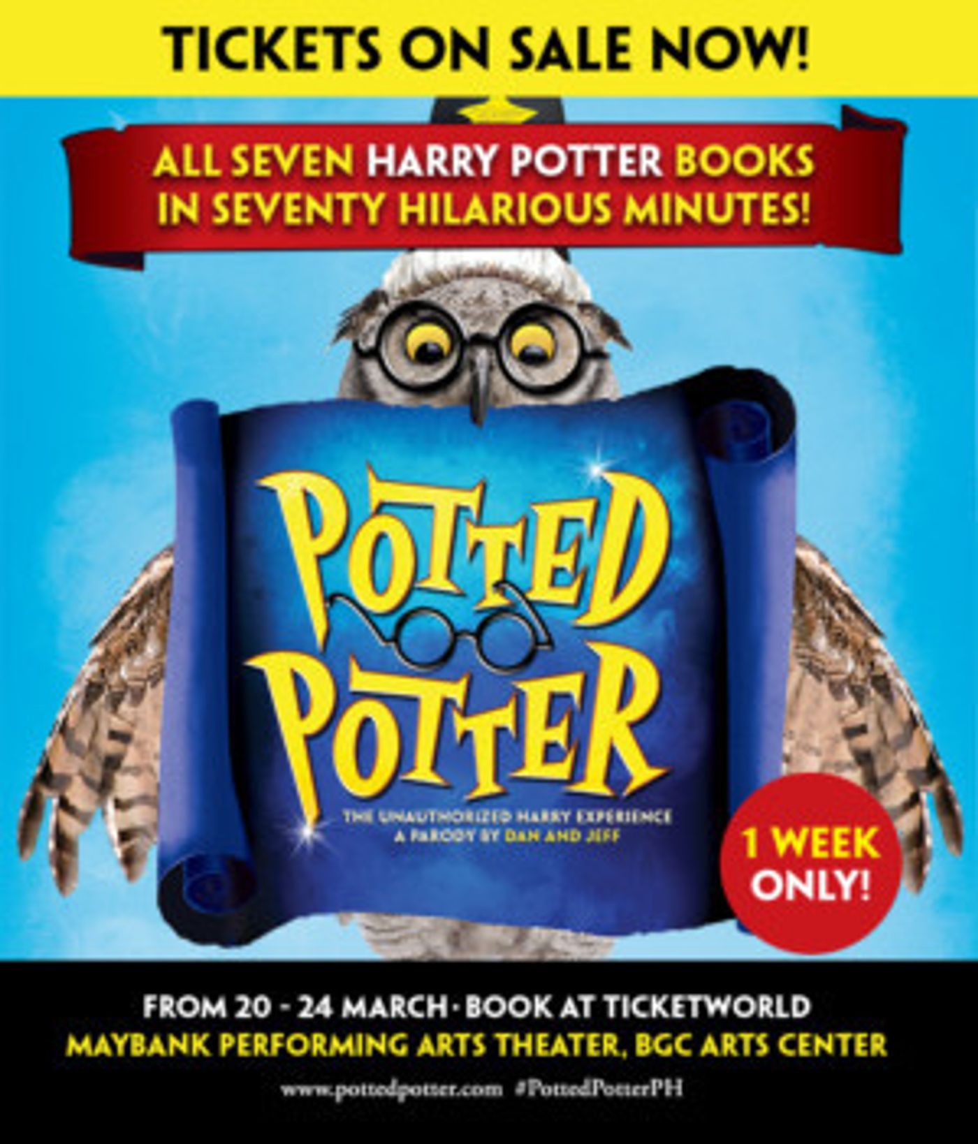 POTTED POTTER Is Back In Manila By Magical Demand  Image