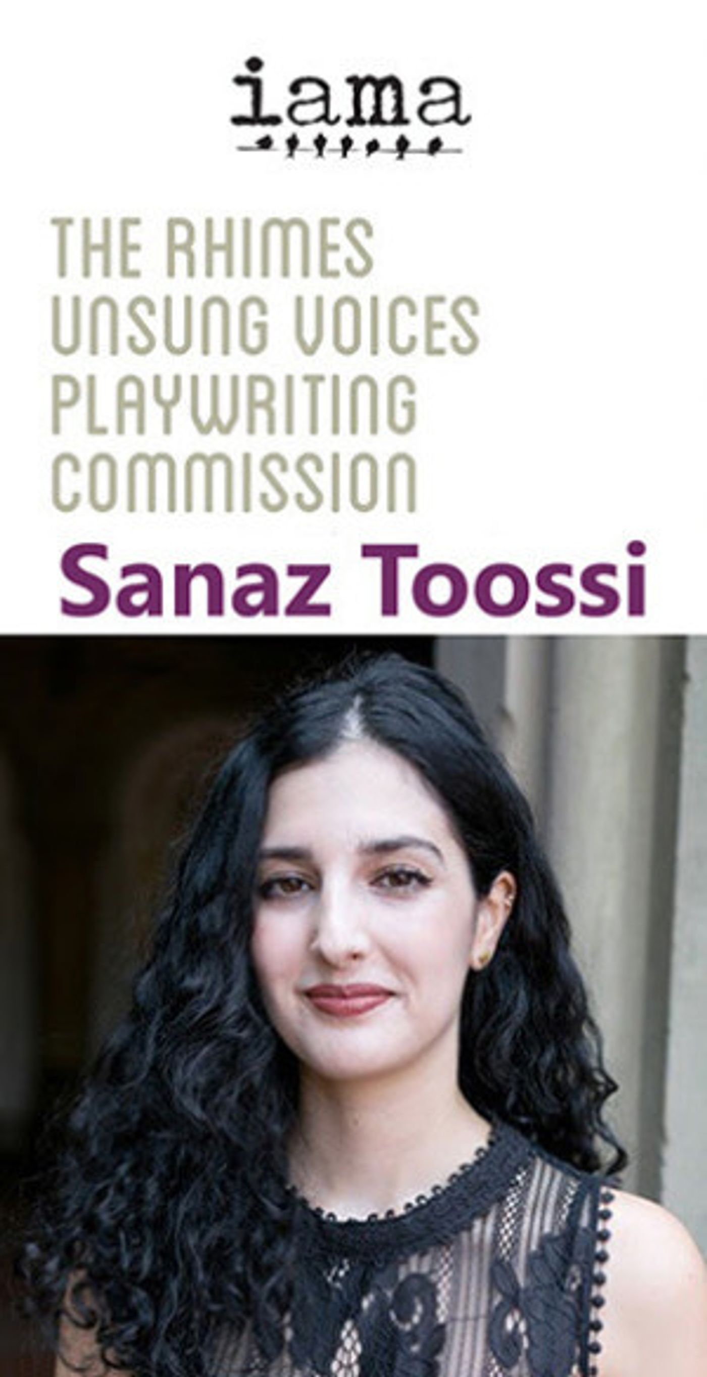 IAMA Announces 2019 Recipient Of Shonda Rhimes-Sponsored 'Unsung Voices Playwriting Commission'  Image