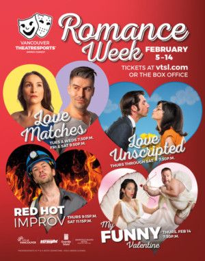 Vancouver TheatreSports Presents ROMANCE WEEK Feb. 5-14  Image