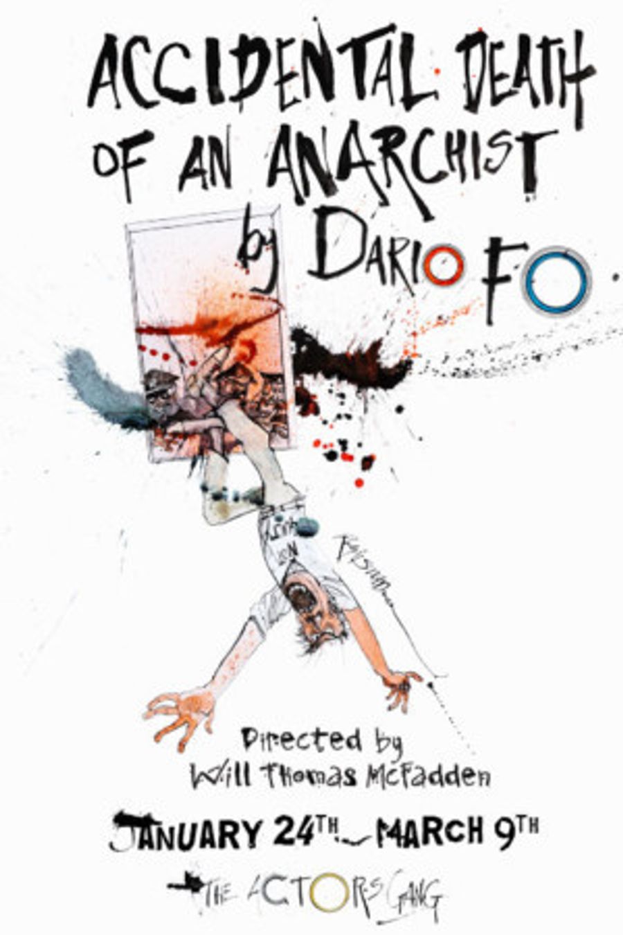 Actors' Gang Announces ACCIDENTAL DEATH OF AN ANARCHIST Image