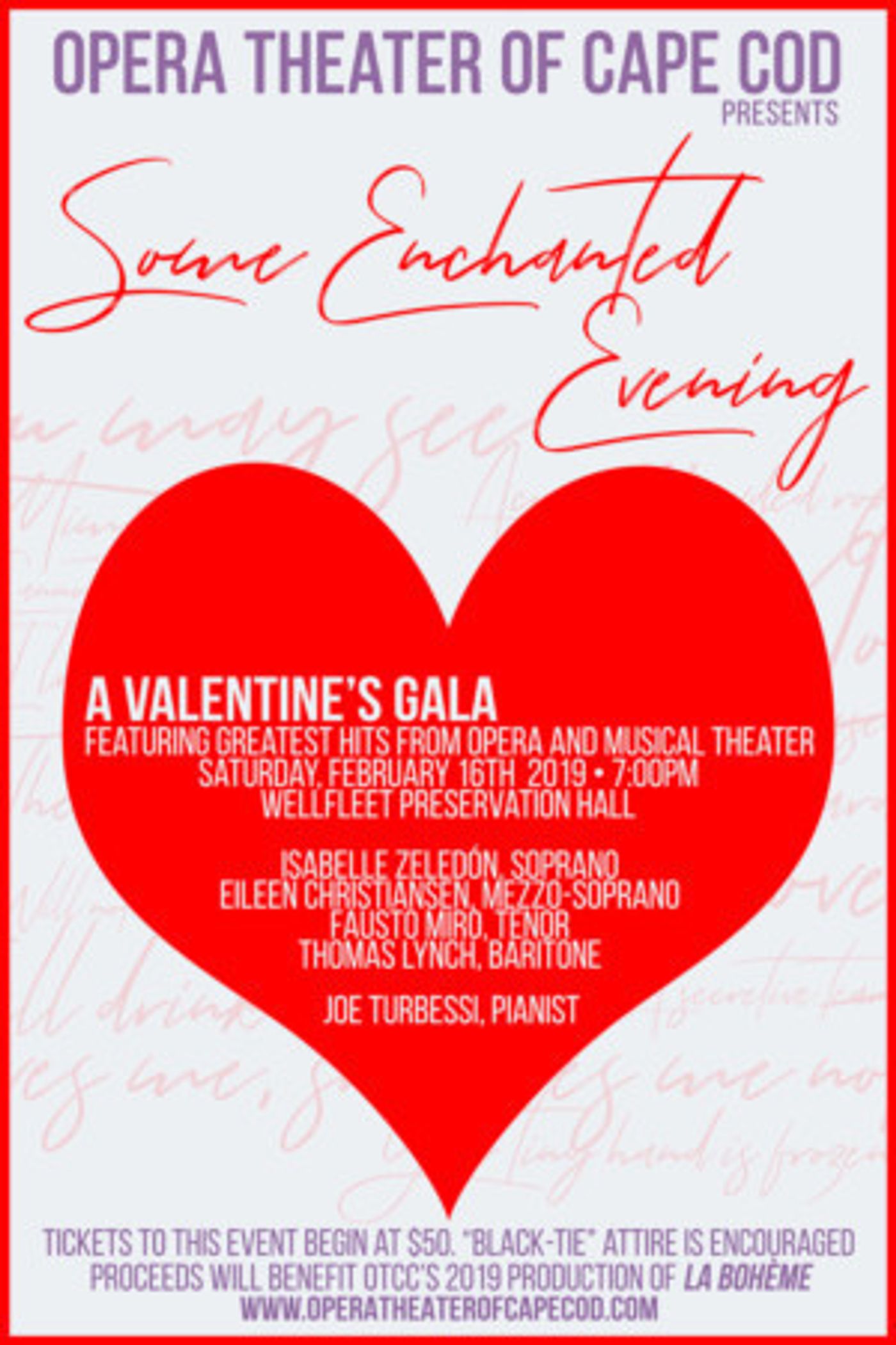 Opera Theater Of Cape Cod Announces Valentine's Celebration Gala  Image