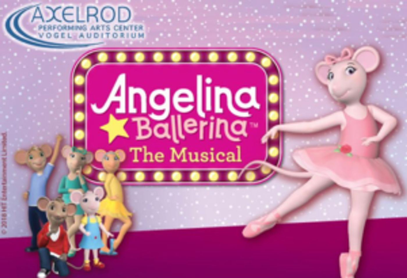 ANGELINA BALLERINA, THE MUSICAL Comes To The Axelrod In February  Image