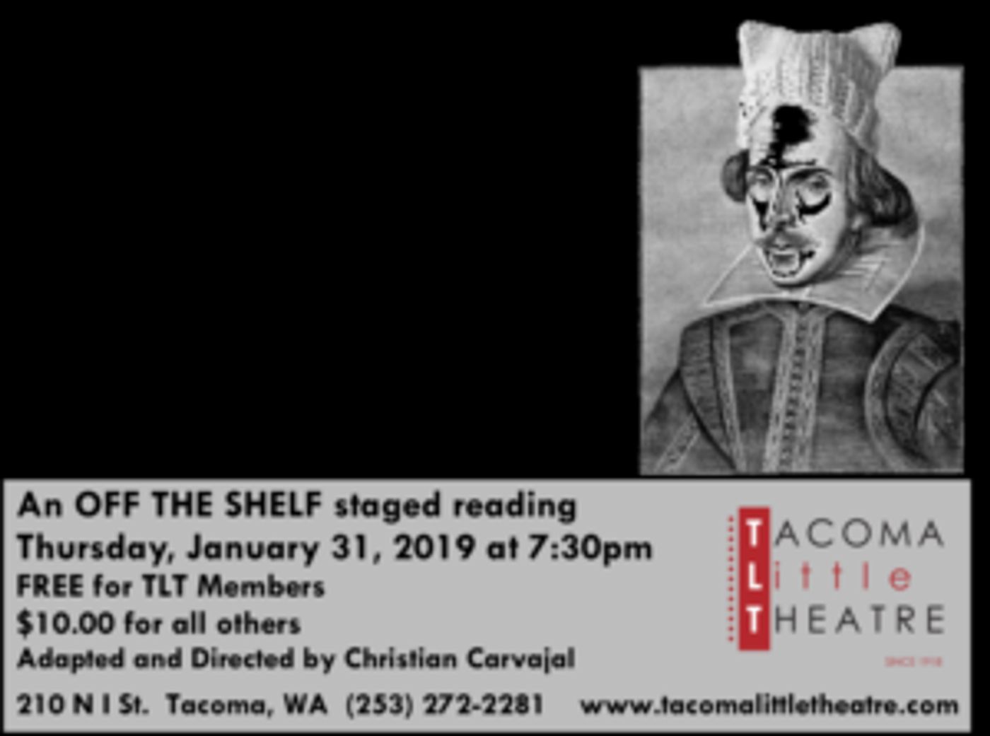 MEASURE FOR MEASURE An Off The Shelf Staged Reading Announced At Tacoma Little Theatre  Image