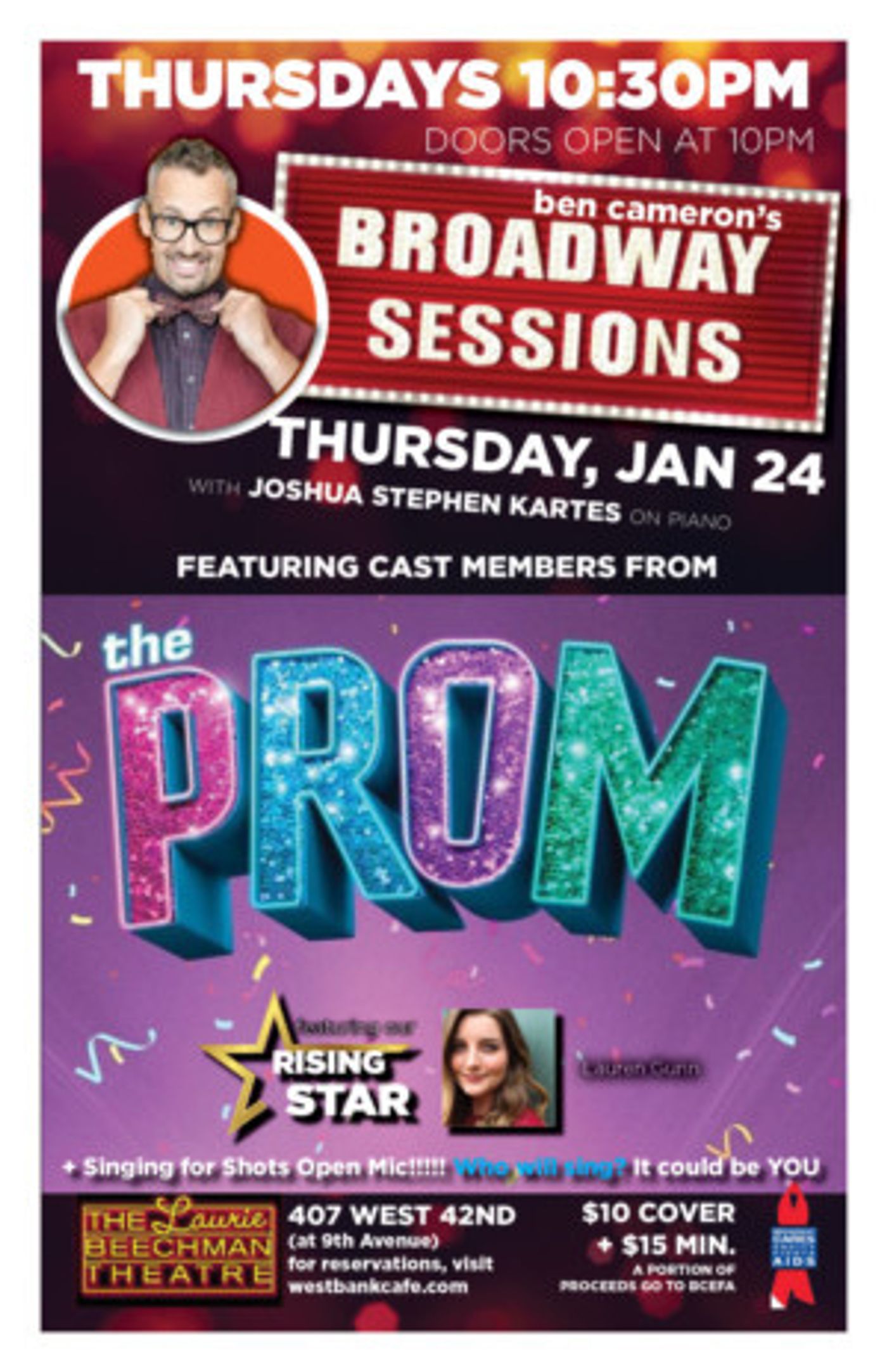 THE PROM Comes To Broadway Sessions, 1/24  Image