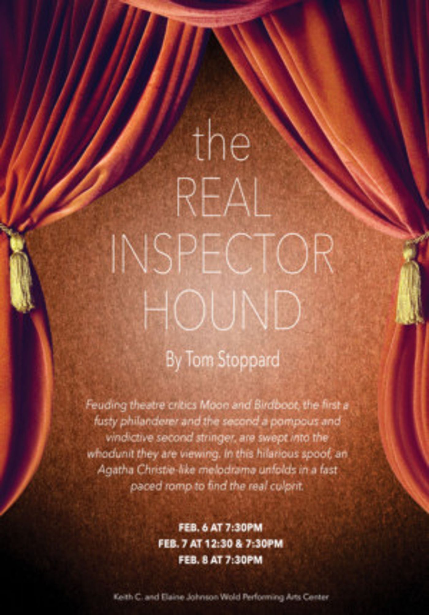 Lynn University's Drama Program To Present THE REAL INSPECTOR HOUND  Image