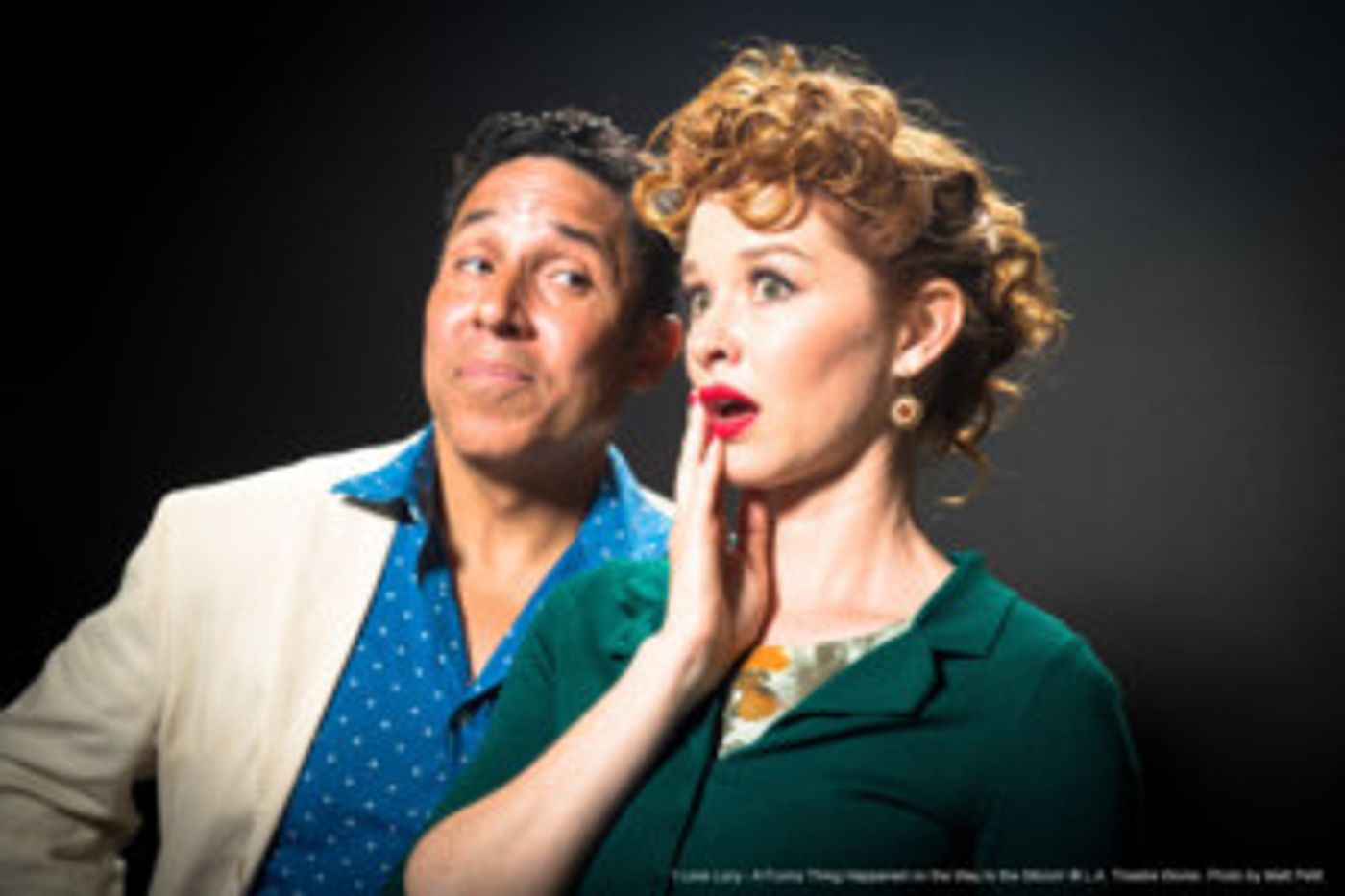 Sarah Drew & Oscar Nuñez Star in I LOVE LUCY: A FUNNY THING HAPPENED... Benefitting the Actors Fund  Image